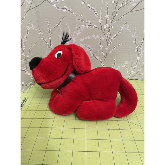 Vintage Clifford The Big Red Dog Plush Stuffed Animal Dakin 1990 Norman Bridwell - Picture 4 of 12